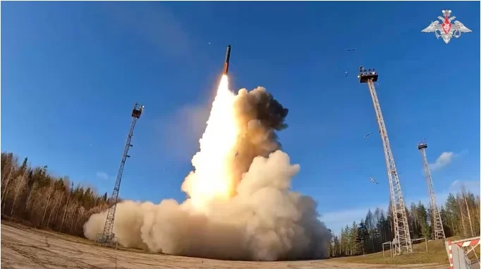 US sanctions Russian oil companies as Moscow holds nuclear drills.