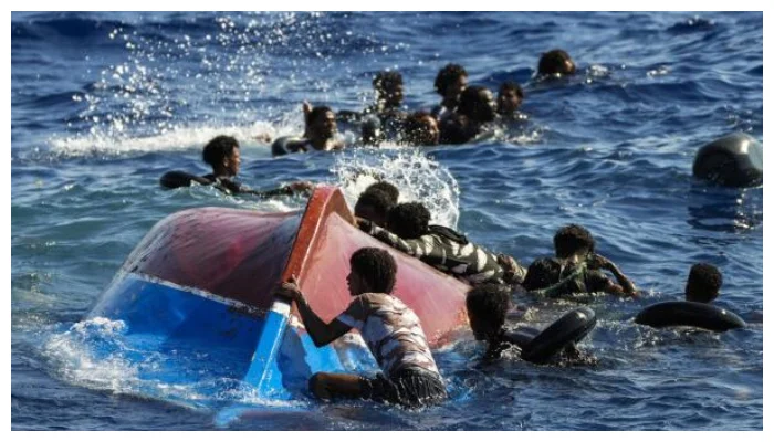 40 migrants, including infants, die after boat sinks off in Tunisia.