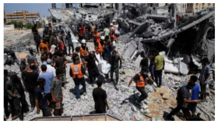 More Palestinians killed in Gaza as U.S. delegation visits Israel for high-level talks