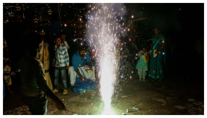 Diwali fireworks push New Delhi’s air quality to ‘Hazardous’ levels