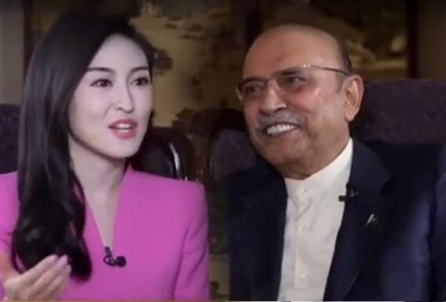 China’s growth is a beacon for entire East, President Asif Ali Zardari