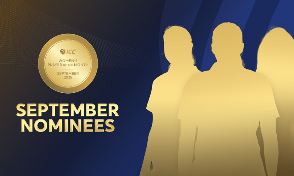 ICC unveils player of the month nominees for September 2025