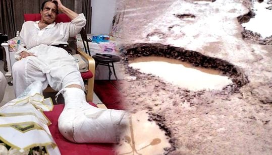 Veteran actor Mustafa Qureshi fractures Leg in road accident