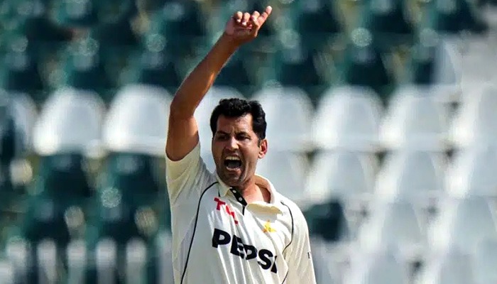 Asif Afridi breaks 92-year-old record with historic test debut