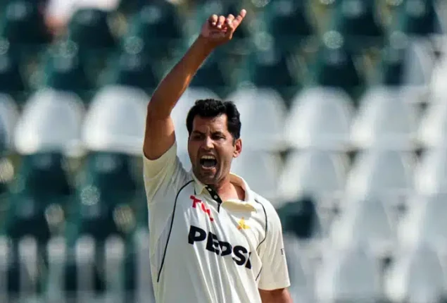 Asif Afridi breaks 92-year-old record with historic test debut