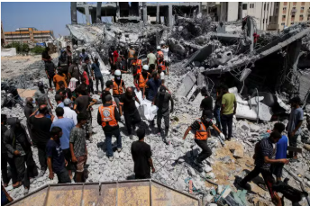 More Palestinians killed in Gaza as U.S. delegation visits Israel for high-level talks.