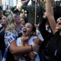 First seven Israeli hostages freed by Hamas as ceasefire deal takes effect