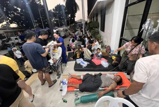 Death toll rises to 60 after powerful earthquake hits central Philippines