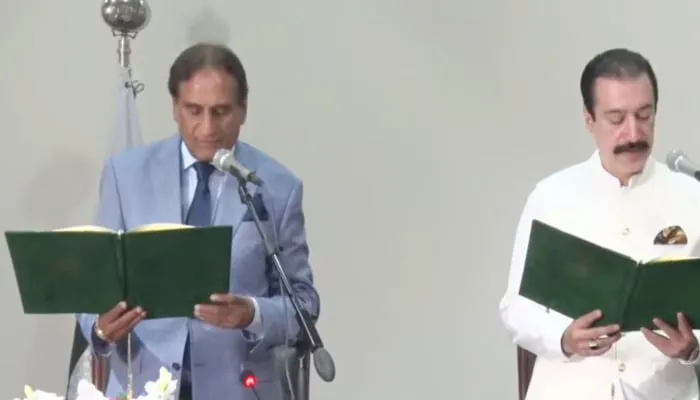 Faisal Mumtaz Rathore sworn in as 16th Prime Minister of Azad Jammu and Kashmir