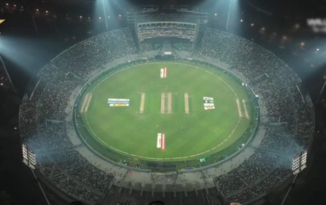 Record-breaking crowd roars as T20 team claims victory