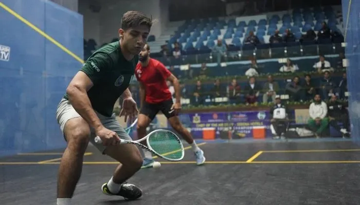 Pakistani trio advances to semifinals at CAS International Squash Championship