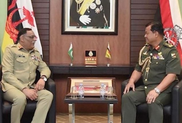 Pakistan, Brunei enjoy robust and friendly relations: CJCSC