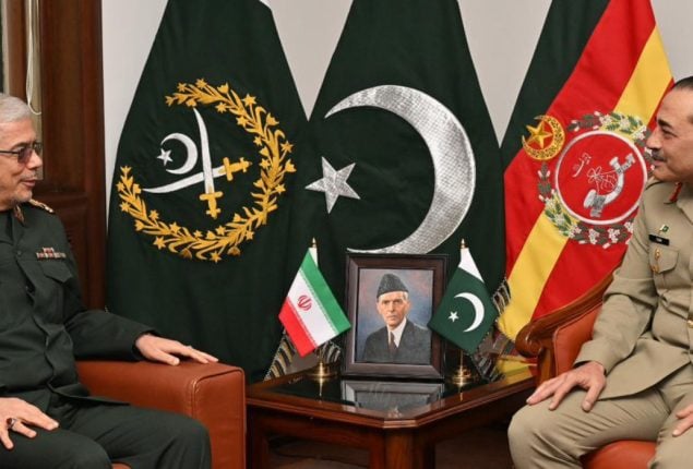 COAS Asim Munir and UK Army Chief discuss strengthening Defence Cooperation