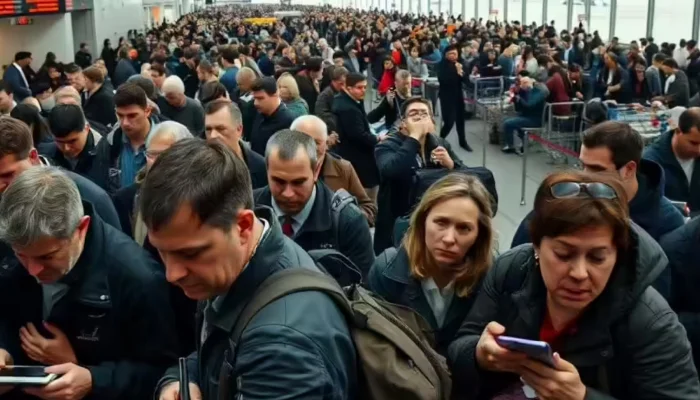 Trump’s shutdown policy make chaos at US international airports as hundreds of flights canceled