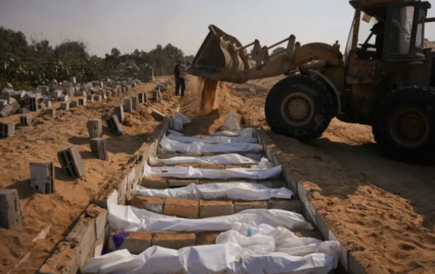 Israel returns 84 Palestinian bodies, families in Gaza struggles to identify bodies