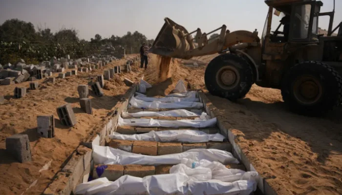 Israel returns 84 Palestinian bodies, families in Gaza struggles to identify bodies