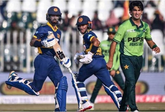 Second ODI: Sri Lanka give 288 runs target to Pakistan cricket team