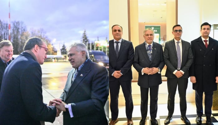 Dar arrives in Brussels to lead 7th session of Pakistan-EU Strategic Dialogue