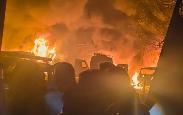 Srinagar police station explosion kills seven in IIOJK