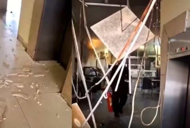 12 injured as powerful explosion jolts Supreme Court building