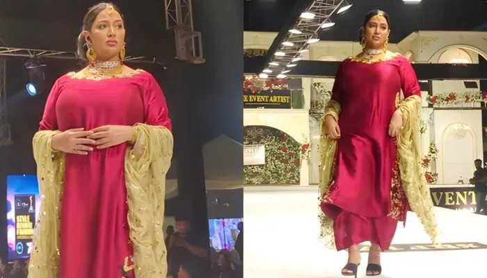 Mathira sparks social media frenzy with ramp walk video