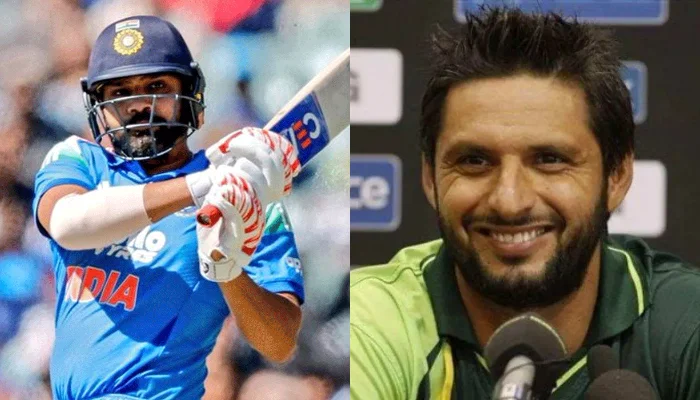 Rohit Sharma breaks Shahid Afridi’s iconic ODI record