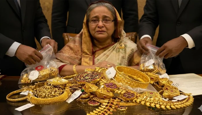 Bangladesh seizes $1.3 Million Gold from Sheikh Hasina’s bank lockers