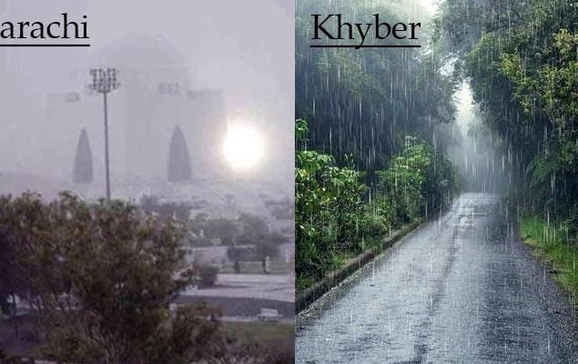 PMD issues weather alerts for Karachi and Khyber Pakhtunkhwa