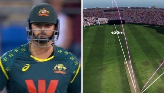 Tim David’s 129-meter blast: Third-longest six in cricket history