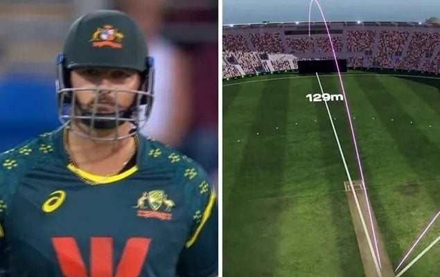 Tim David’s 129-meter blast: Third-longest six in cricket history