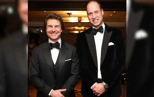 Tom Cruise sends heartfelt message to Prince William