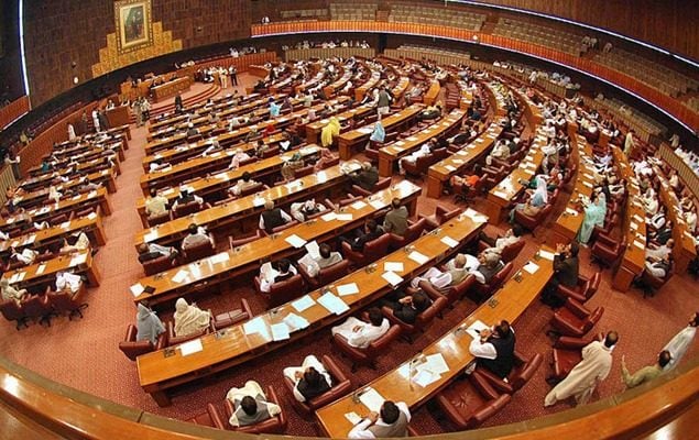 27th Constitutional Amendment bill table in National Assembly after Senate approval