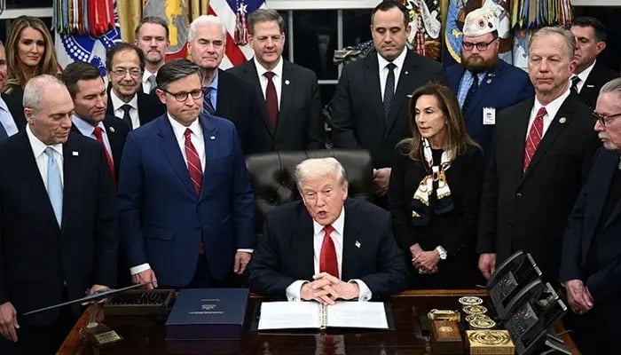 Trump signs deal to end longest US government shutdown in history.