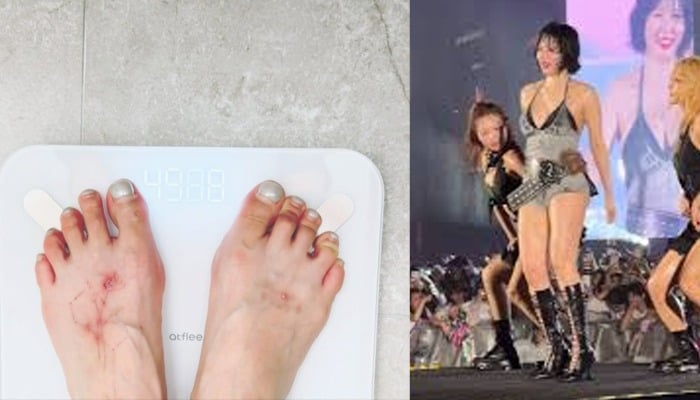 Hyuna collapses on stage at Waterbomb Macau festival