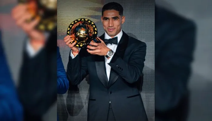 Achraf Hakimi crowned African Footballer of the Year
