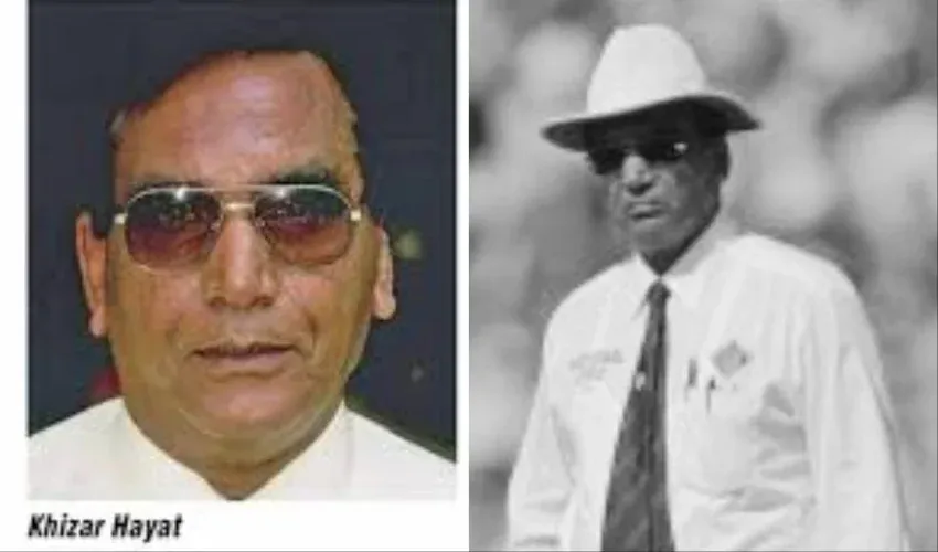 Former Pakistani Umpire Khizr Hayat passes away at 86