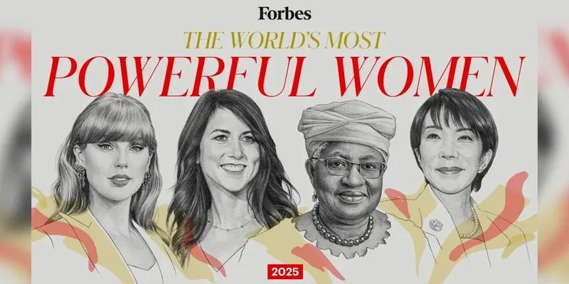 Forbes unveils 2025 list of world's 100 most powerful women