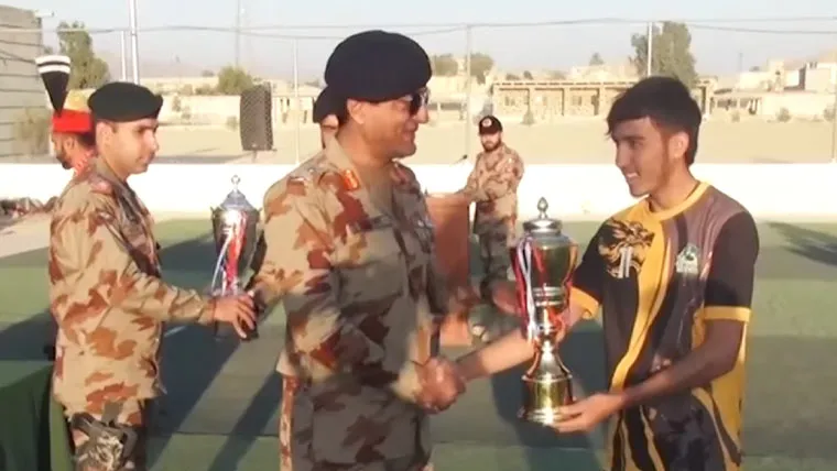 FC Balochistan organizes thrilling football tournament in Kohlu
