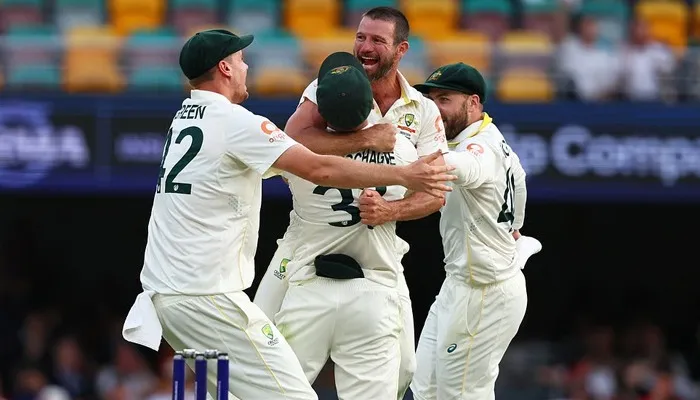 Australia defeats England by eight wickets in second Ashes Test