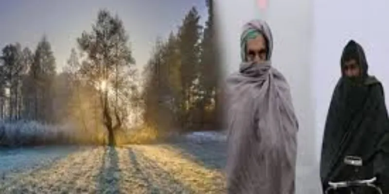 Cold and dry weather across Pakistan