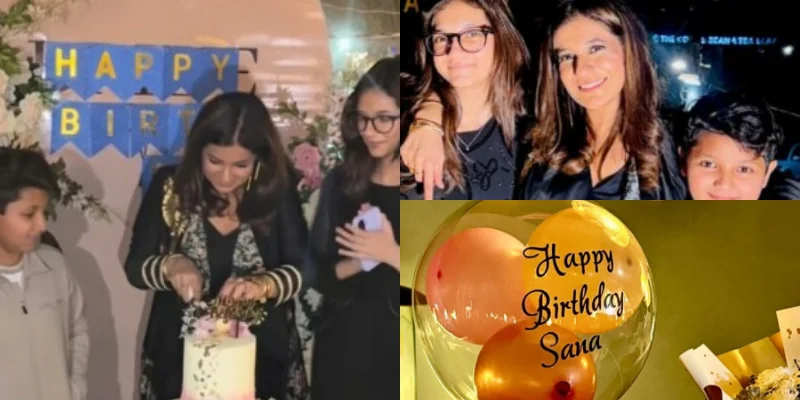 Fans react to Fahad Mustafa’s absence from Sana Fahad’s birthday