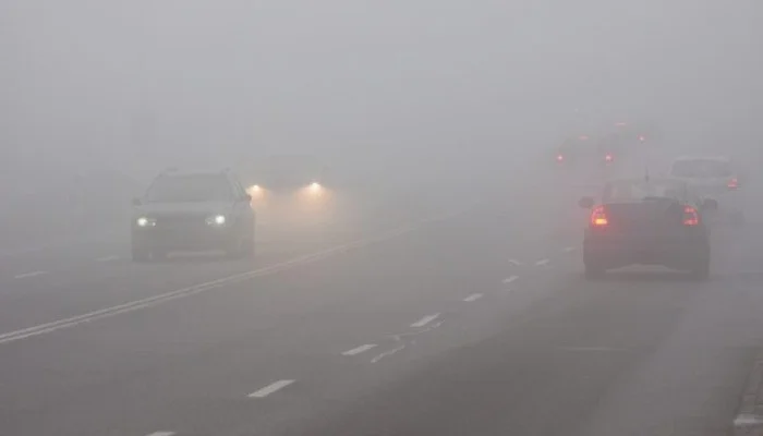 Motorway police issues travel advisory amid dense fog conditions