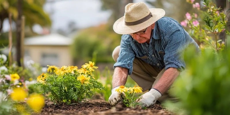 Digging for Health: How Gardening May Protect Seniors’ Knees