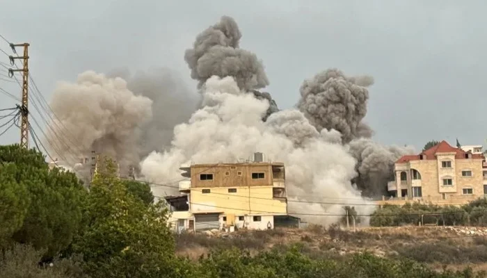 Israel launches new wave of air attacks on Lebanon, straining fragile ceasefire