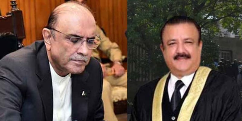 President approves de-notification of IHC Justice Tariq Mahmood Jahangiri