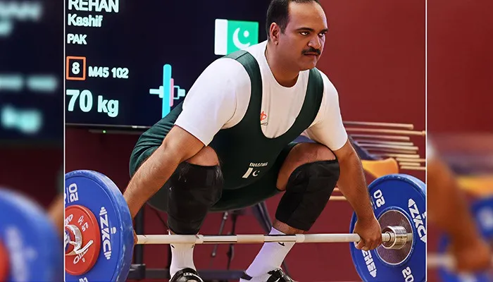 Pakistani weightlifter Kashif Rehan wins gold at World Powerlifting Championship