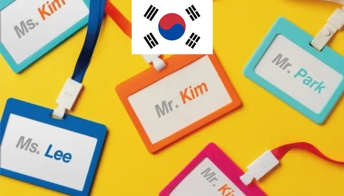 Why does every third person in Korea have a name with Kim, Lee, or Park? Check the history