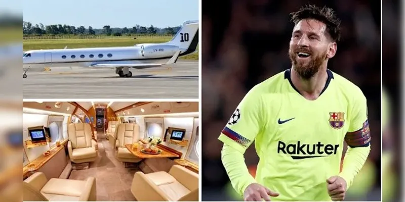 Lionel Messi’s lavish Gulfstream Jet steals the spotlight during India tour