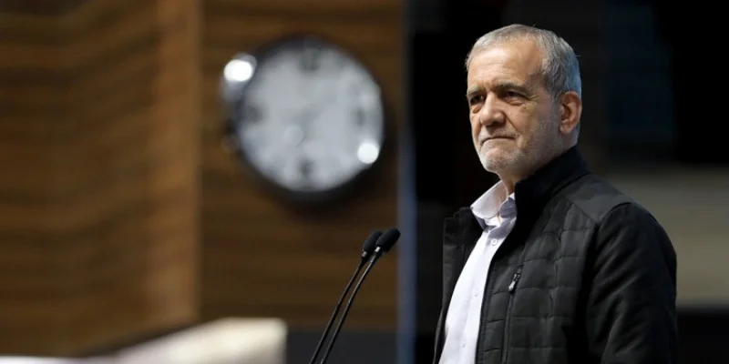 Iran’s president declares his country is at war with US, Europe and Israel