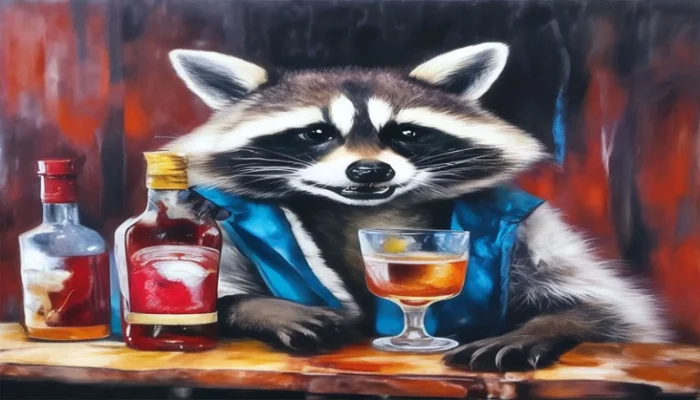 Raccoon causes chaos after drinking several bottles in U.S. Liquor Store